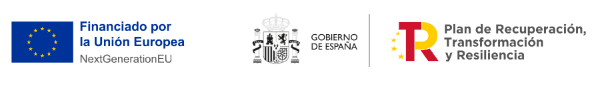 Logotipos Plan Recuperación, Transformación y Resiliencia